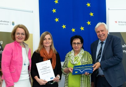 Foto Lesegütesiegel